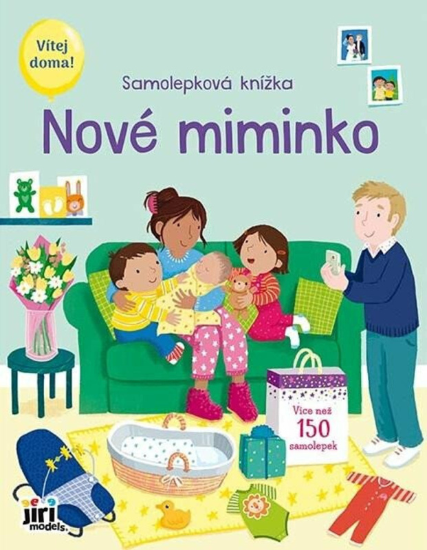 Samolepková knížka Nové miminko JIRI MODELS a. s.