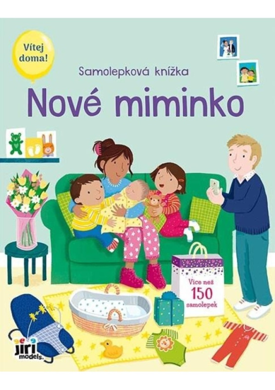 Samolepková knížka Nové miminko JIRI MODELS a. s.