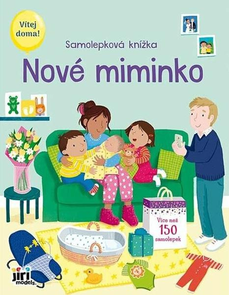 Samolepková knížka Nové miminko JIRI MODELS a. s.