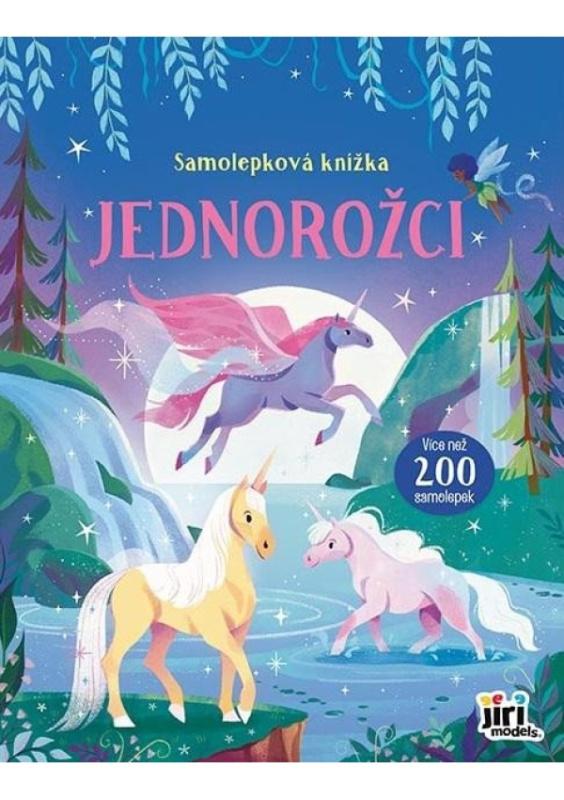 Samolepková knížka Jednorožci JIRI MODELS a. s.