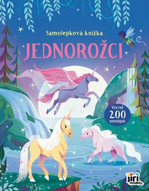 Samolepková knížka Jednorožci JIRI MODELS a. s.