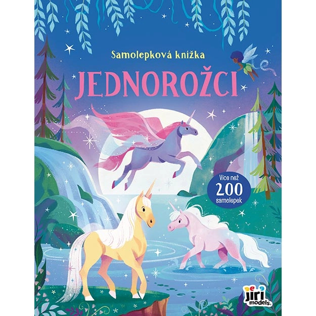 Samolepková knížka Jednorožci JIRI MODELS a. s.