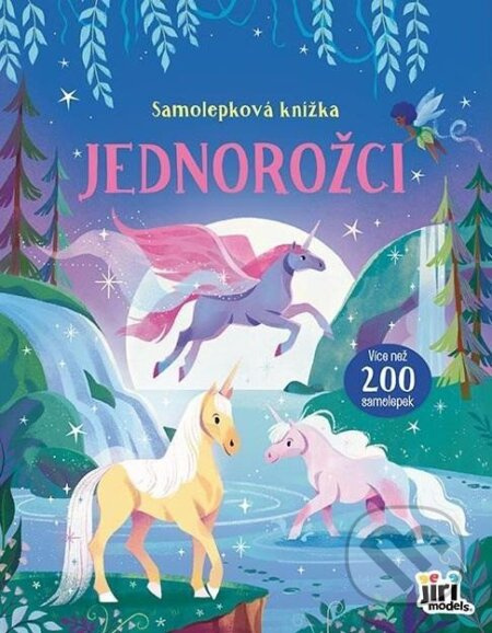 Samolepková knížka Jednorožci JIRI MODELS a. s.