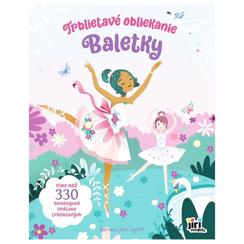 Baletky - Trblietavé obliekanie (viac než 330 samolepiek vrátane trblietavých) - kniha z kategorie Omalovánky