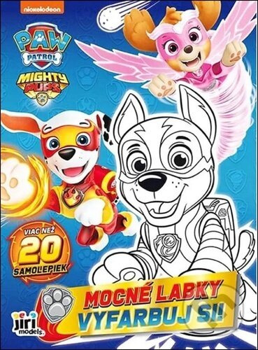 Vyfarbuj si! Labková patrola Silné labky - kniha z kategorie Omalovánky, vystřihovánky, papír
