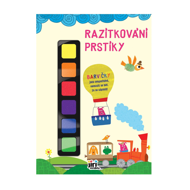 Razítkování prstíky Vláček