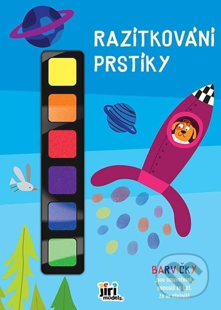 Razítkování prstíky Raketa