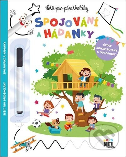 Sešit pro předškoláky Spojování a hádanky