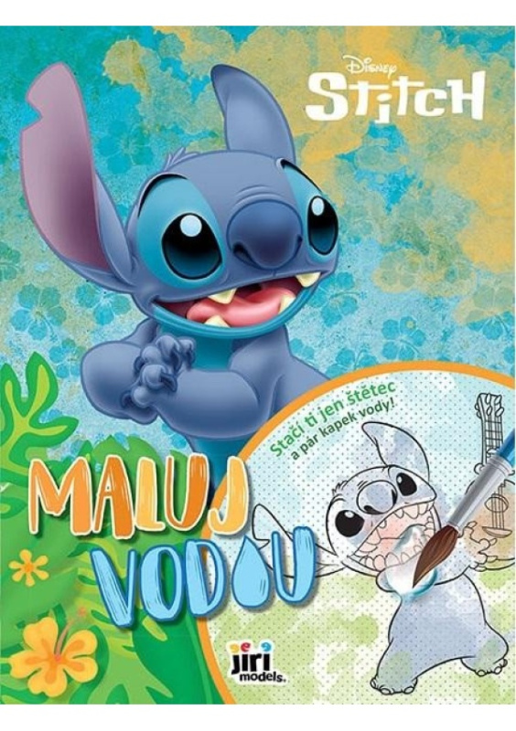 Maluj vodou A4 Lilo &amp; Stitch