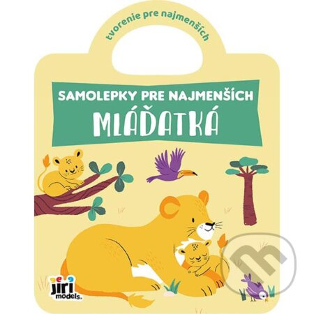Samolepky pre najmenších Mláďatká - kniha z kategorie Hlavolamy, doplňovačky, úkoly