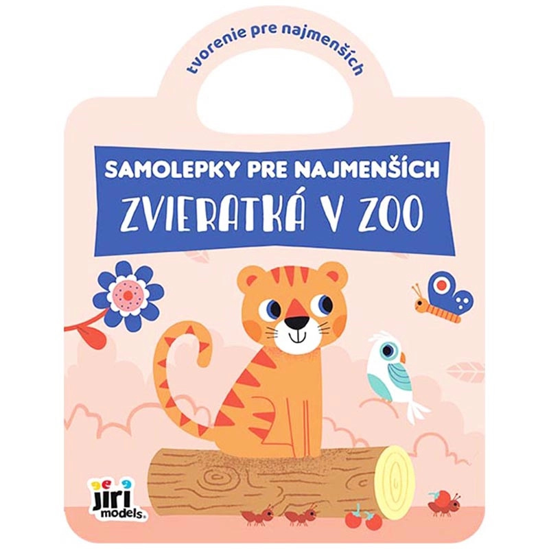 Samolepky pre najmenších: Zvieratká v zoo - kniha z kategorie Samolepky