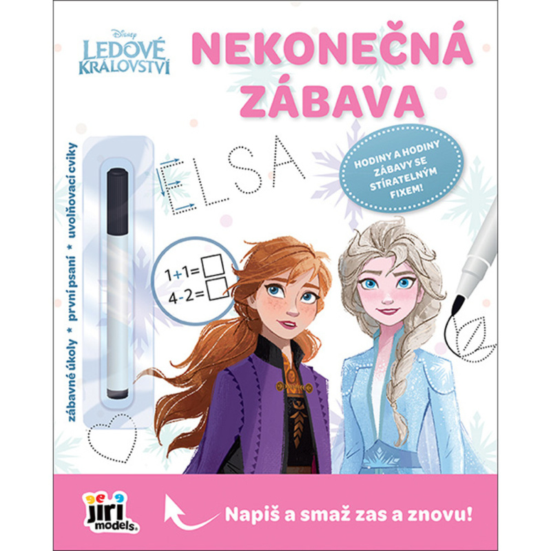 Nekonečná zábava Ledové království (Napiš a smaž zas a znovu!)