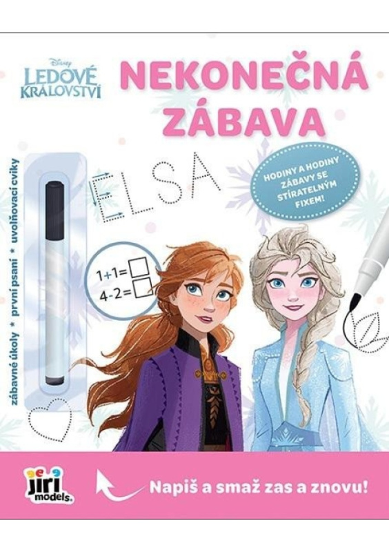 Nekonečná zábava Ledové království (Napiš a smaž zas a znovu!)