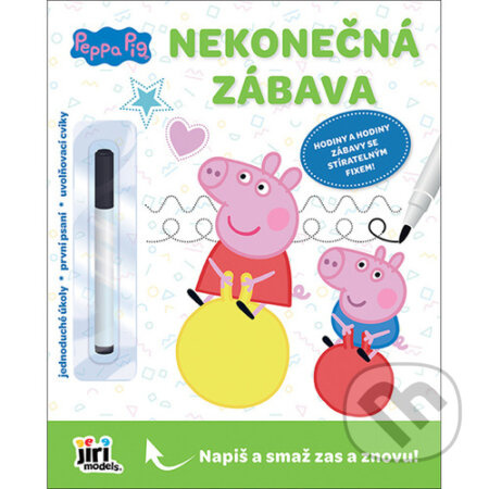 Nekonečná zábava Prasátko Peppa - kniha z kategorie Omalovánky