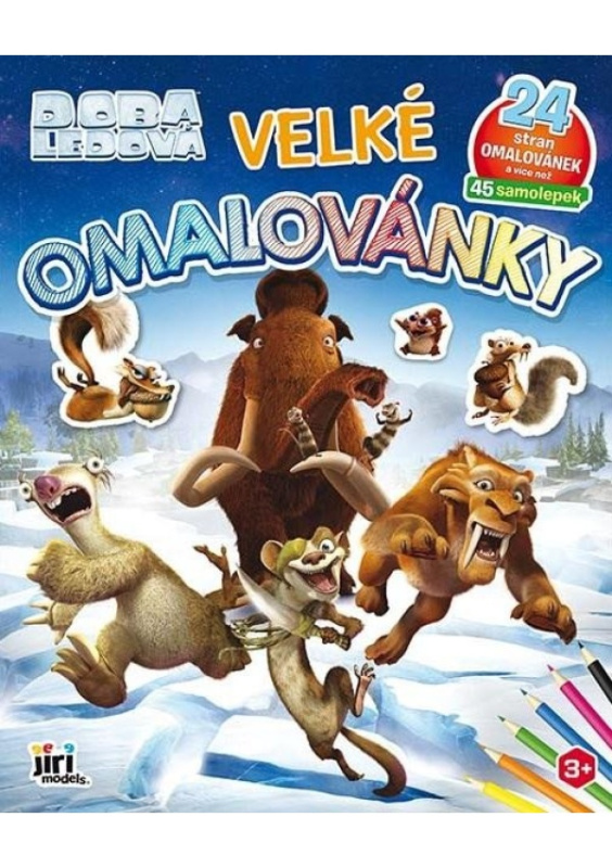 Velké omalovánky Doba ledová