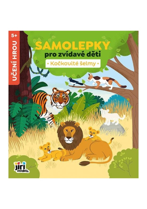 Samolepky pro zvídavé děti Kočkovité šelmy