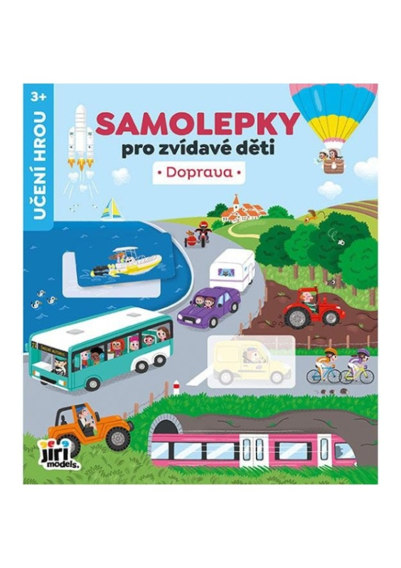 Samolepky pro zvídavé děti Doprava