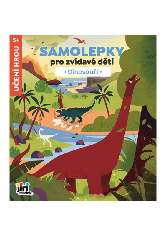 Samolepky pro zvídavé děti Dinosauři
