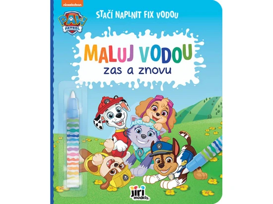 Maluj vodou zas a znovu: Tlapková patrola