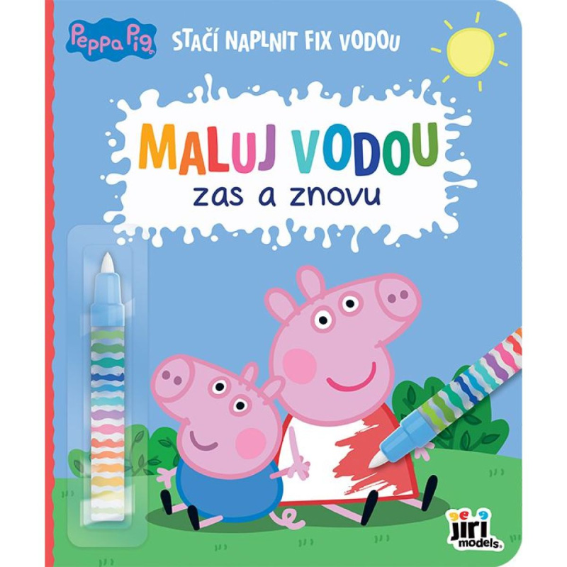 Maluj vodou zas a znovu: Prasátko Peppa