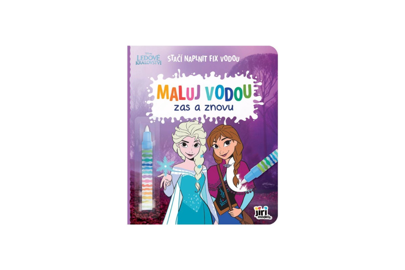 Maluj vodou zas a znovu Ledové království