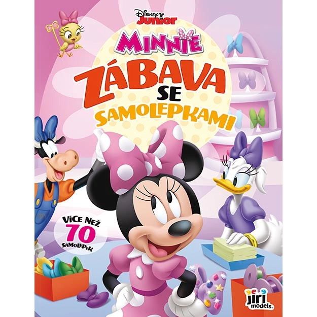 Zábava se samolepkami Minnie JIRI MODELS a. s.
