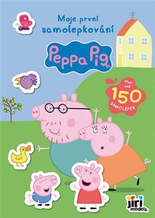Moje první samolepkování Prasátko Peppa - kniha z kategorie Omalovánky, vystřihovánky, papír