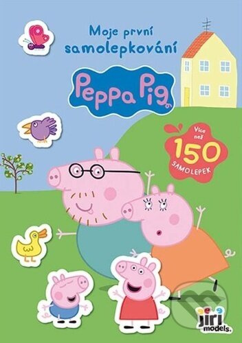 Moje první samolepkování Prasátko Peppa - kniha z kategorie Omalovánky, vystřihovánky, papír