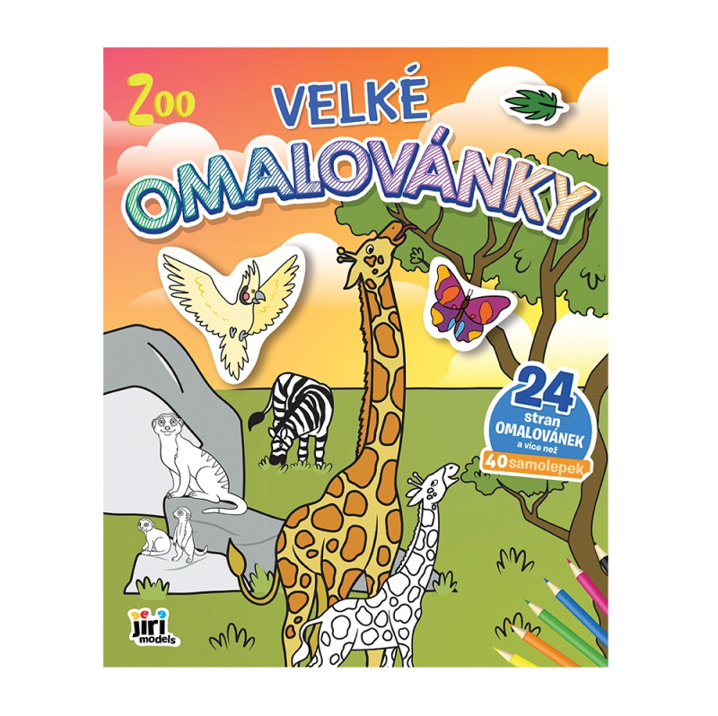 Velké omalovánky Zoo