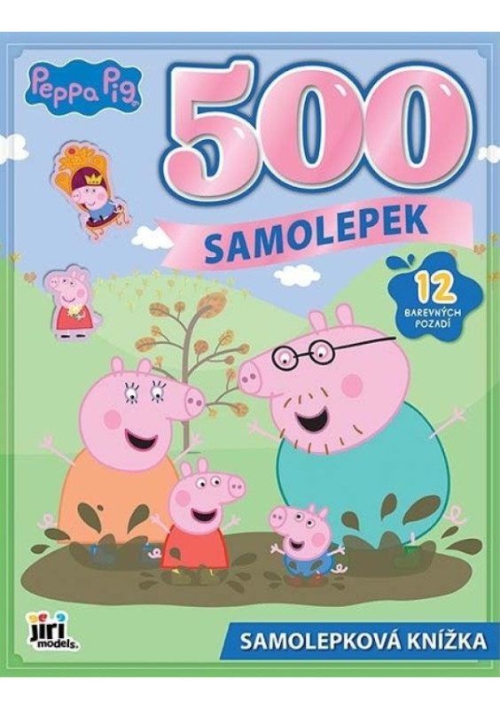 Prasátko Peppa - 500 samolepek - kniha z kategorie Samolepky