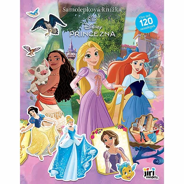 Samolepková knížka Disney Princezny