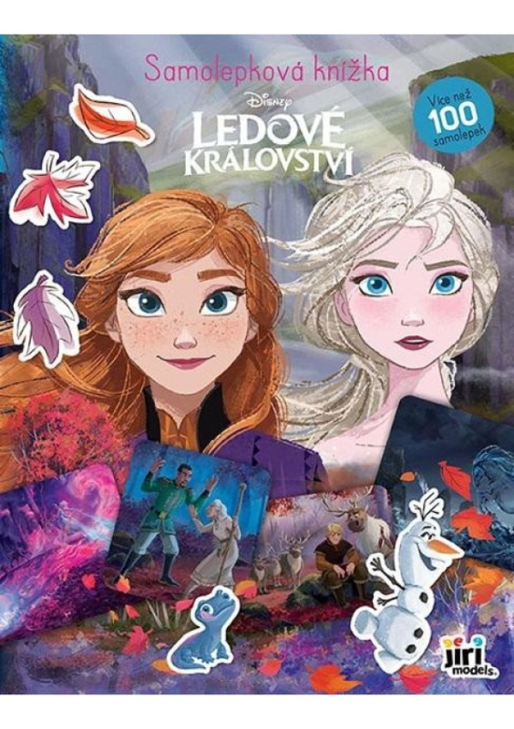 Samolepková knížka - Ledové království/100 samolepek/