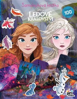 Samolepková knížka - Ledové království/100 samolepek/