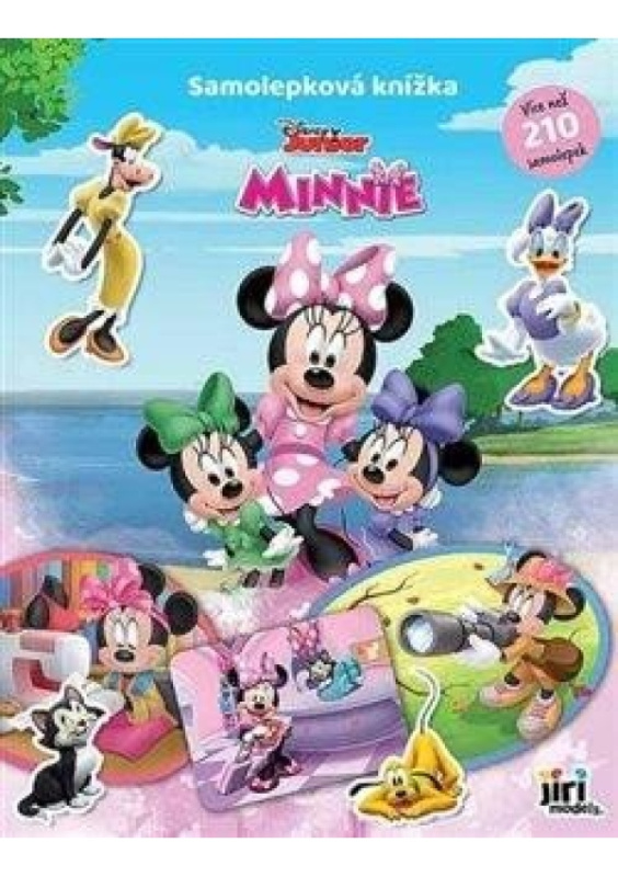 Samolepková knížka Minnie - kniha z kategorie Omalovánky