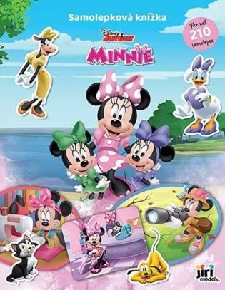 Samolepková knížka Minnie - kniha z kategorie Omalovánky