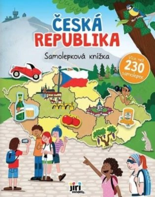 Velká samolepková knížka Česká republika