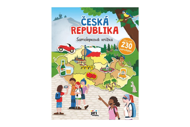 Velká samolepková knížka Česká republika