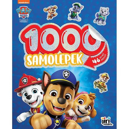 1000 samolepek s aktivitami: Tlapková patrola