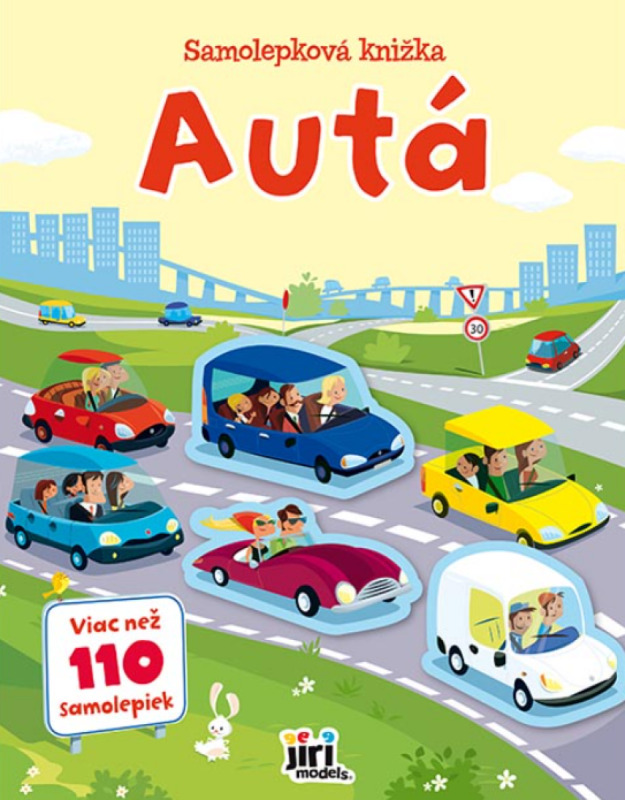 Samolepková knižka Autá