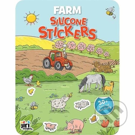 Hra se silikonovými samolepkami Farma