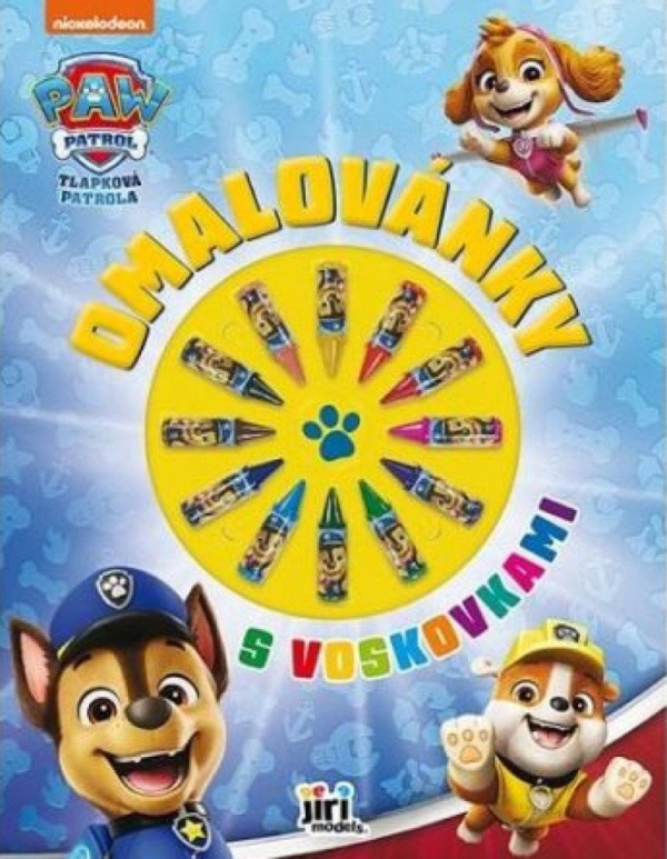 Omalovánky s voskovkami: Tlapková patrola