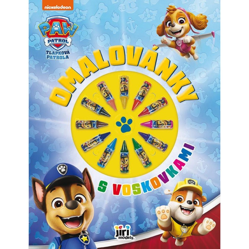 Omalovánky s voskovkami: Tlapková patrola