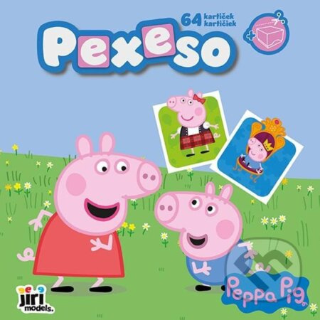 Pexeso v sešitu Prasátko Peppa JIRI MODELS a. s.