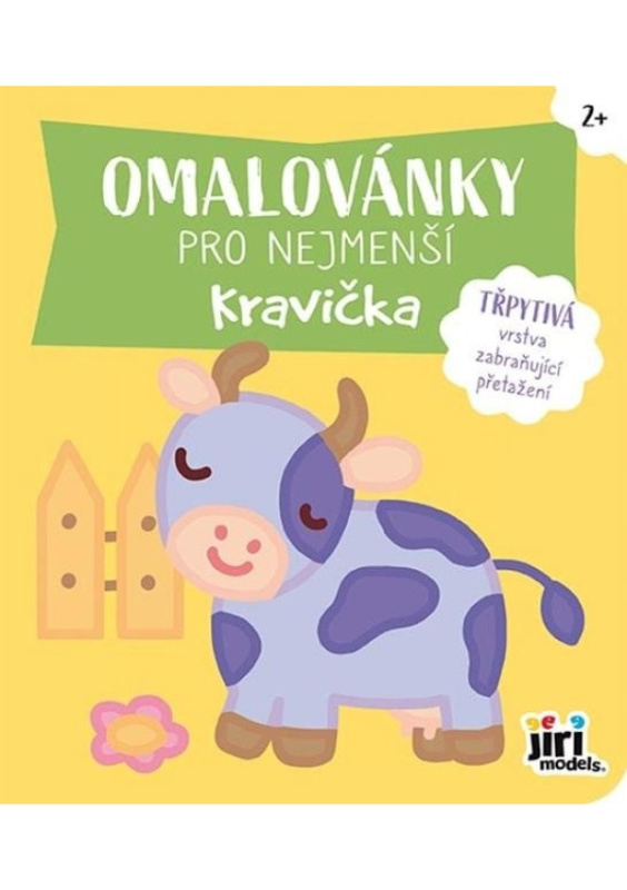 Omalovánky pro nejmenší Kravička