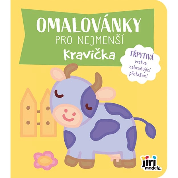 Omalovánky pro nejmenší Kravička