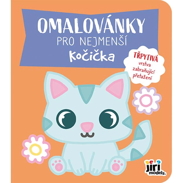 Omalovánky pro nejmenší Kočička