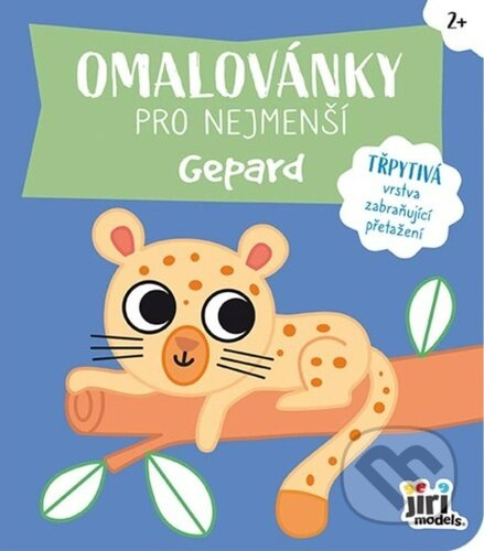 Omalovánky pro nejmenší Gepard