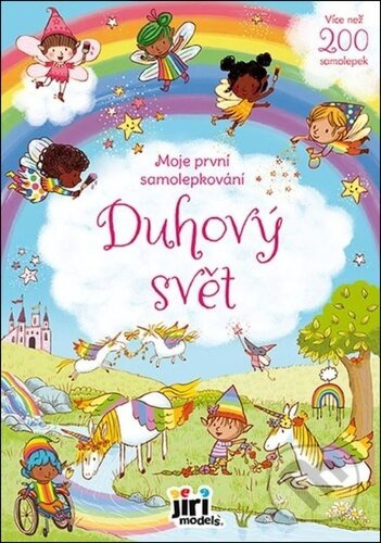 Moje první samolepkování Duhový svět
