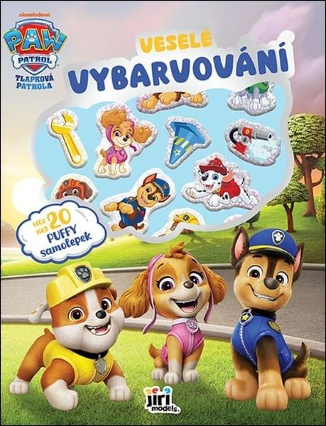 Veselé vybarvování se super samolepkami: Tlapková patrola