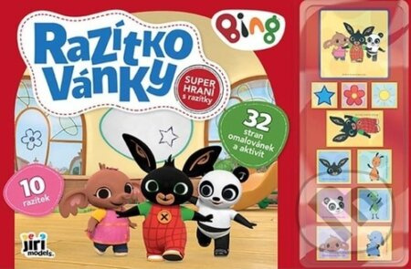 Razítkovánky Bing - kniha z kategorie Omalovánky, vystřihovánky, papír